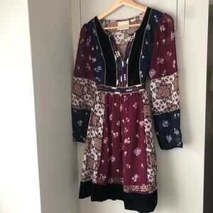 Anthropologie Maeve Boho Dress